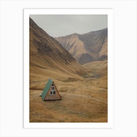 The lonely cabin Art Print