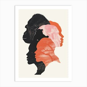 Portrait Of A Group Of People 1 Art Print