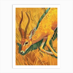 Antelope 18 Art Print