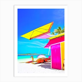 Gili Air Indonesia Pop Art Photography Tropical Destination Art Print