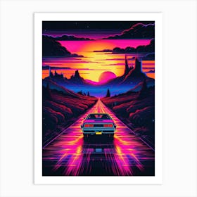 Back To The Future 5 Art Print