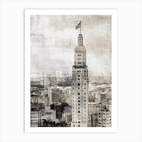 SP Skyline Canvas Print Art Print