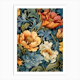 William Morris Flowers 2 Art Print