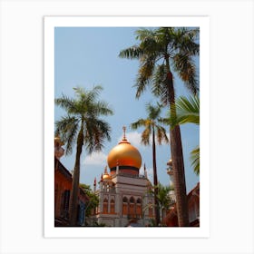 Singapore Travel Print 1 Art Print