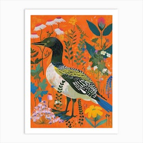 Spring Birds Loon 4 Art Print