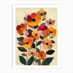 Flowers In A Vase 82 Art Print