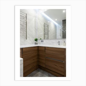 Modern Bathroom 2 Art Print