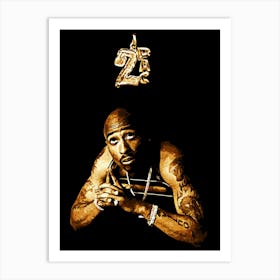 Tupac 17 Art Print