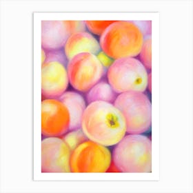 Plum Painting Fruit Art Print