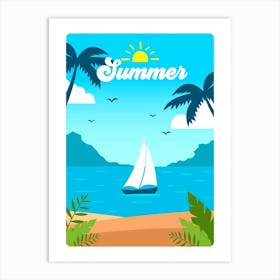 Summer Art Print