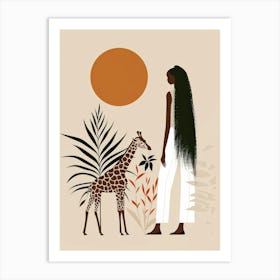 Giraffe 28 Art Print