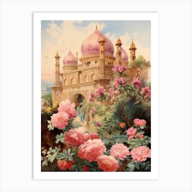 Rose Victorian Style 1 Art Print
