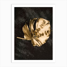 Gold Leaf 2 Art Print