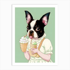 Boston Terrier 72 Art Print