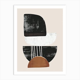 Cobourg Stone Park Bauhaus Minimalist Art Print