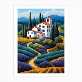 Tuscany 3 Art Print