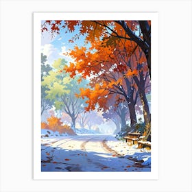 Autumn Forest 3 Art Print