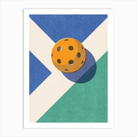 BALLS Pickleball II Art Print