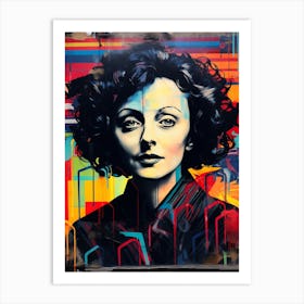 Edith Piaf (4) Art Print