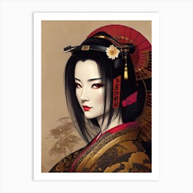 Geisha 12 Art Print