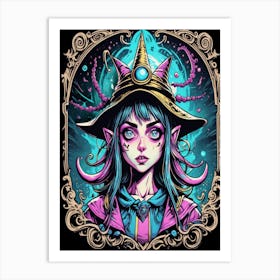 Dark Magician Girl (3) Art Print