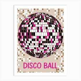 Disco Ball 56 Art Print