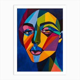 Woman'S Face 51 Art Print