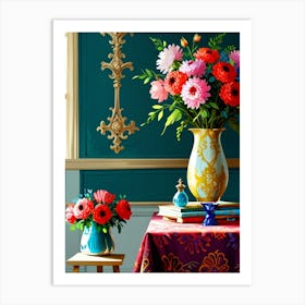 Flowers In A Vase 15 Art Print