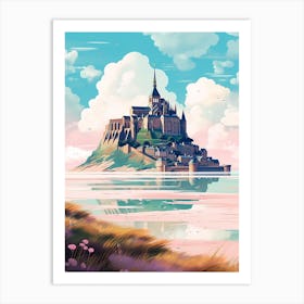 Mont Saint Michel France Art Print