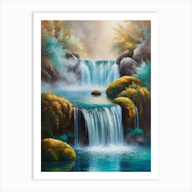 Waterfall 3 Art Print