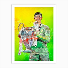 Thibaut Courtois Real Madrid Art Print