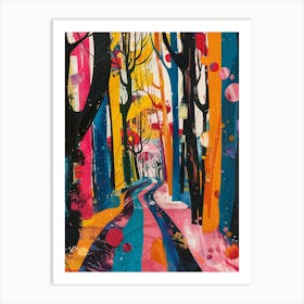 Road To The Forest 1 Art Print