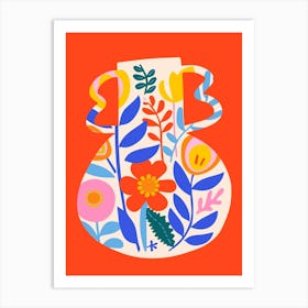 Vase Of Flowers 2 Art Print