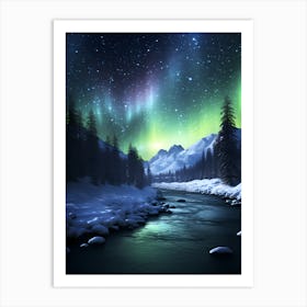 Aurora Borealis 4 Art Print