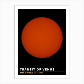 Transit Of Venus Art Print