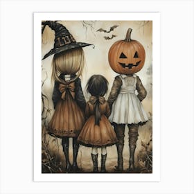 Three Witches Art Print