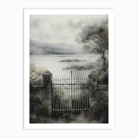 Gate To Scotland Art Print