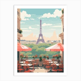 Paris Eiffel Tower Art Print