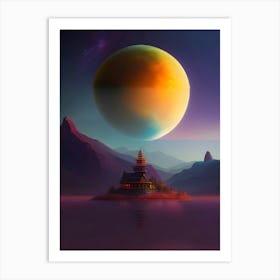 Asian Landscape Art Print