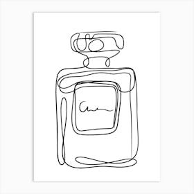 Chanel Perfume Bottle Poster