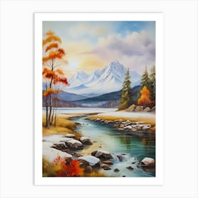 Autumn Landscape 2 Art Print