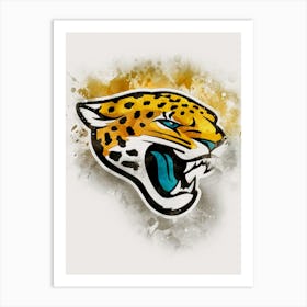 Jacksonville Jaguars Painting Art Print