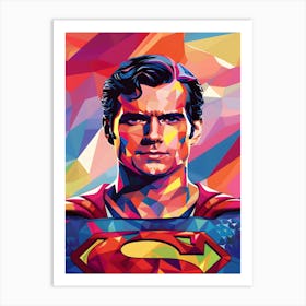 Superman Art Print