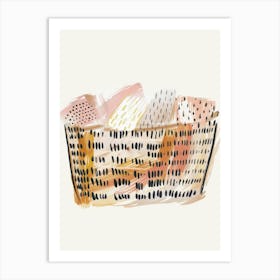 Basket Art Print