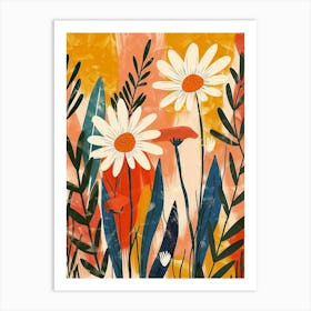 Namaqualand Daisy Groovy 27 Art Print