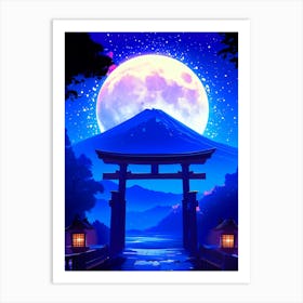 Asian Landscape Art Print