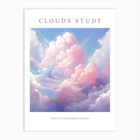 Study Of Clouds Sydney, Australia Art Print