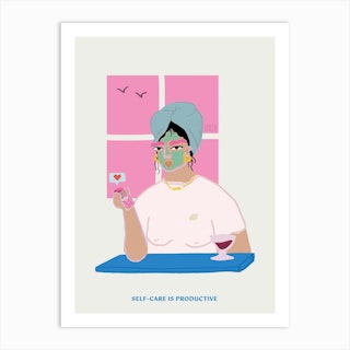 Self Care Art Print
