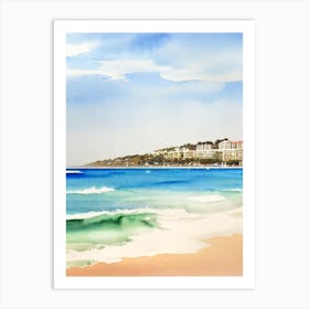 Palm Beach, Sydney, Australia Watercolour Art Print