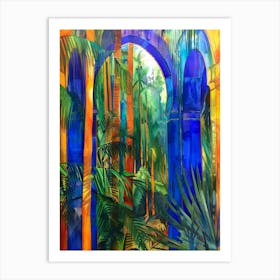 Tropical Garden 33 Art Print